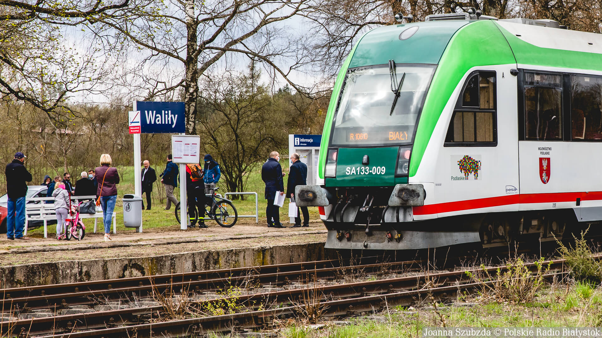 W majówkę można wybrać się pociągiem z Białegostoku do Walił