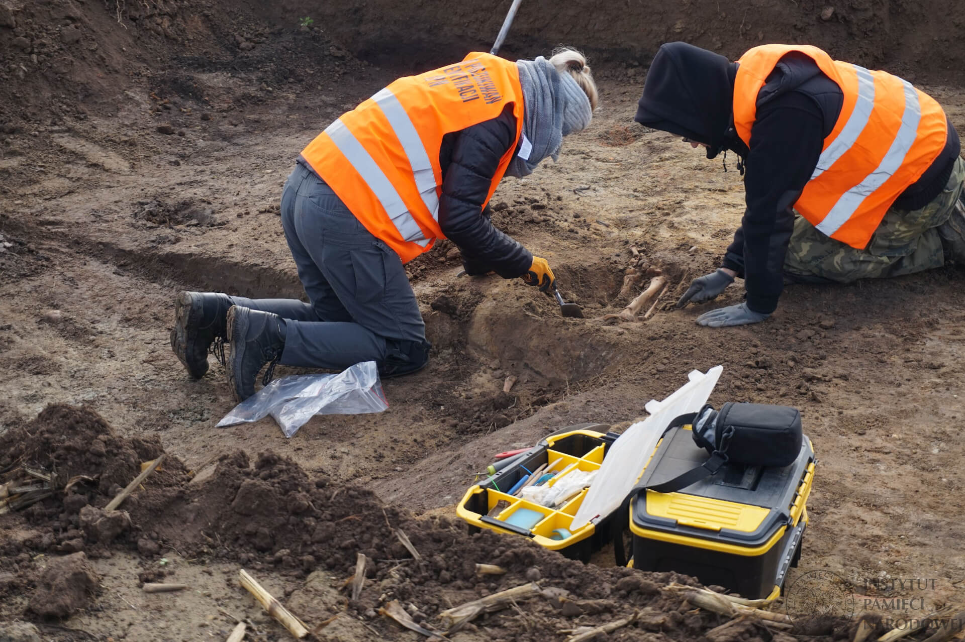 Specjaliści IPN odnaleźli szczątki prawdopodobnie jednej z ofiar Obławy Augustowskiej [zdjęcia]