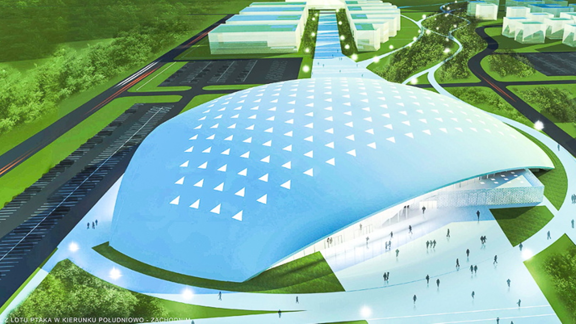 Białystok wnioskuje o 170 mln zł na budowę hali widowiskowo-sportowej