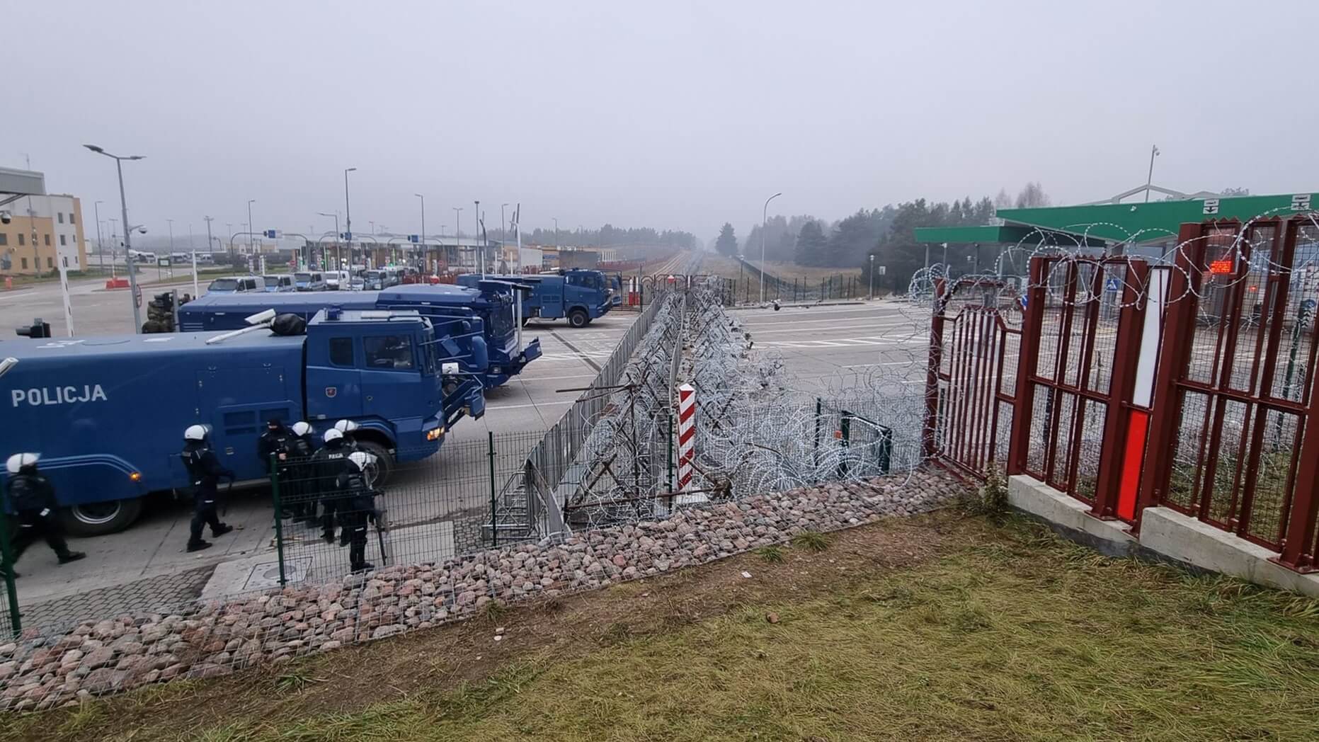 Minął rok od zawieszenia ruchu granicznego na przejściu z Białorusią w Kuźnicy