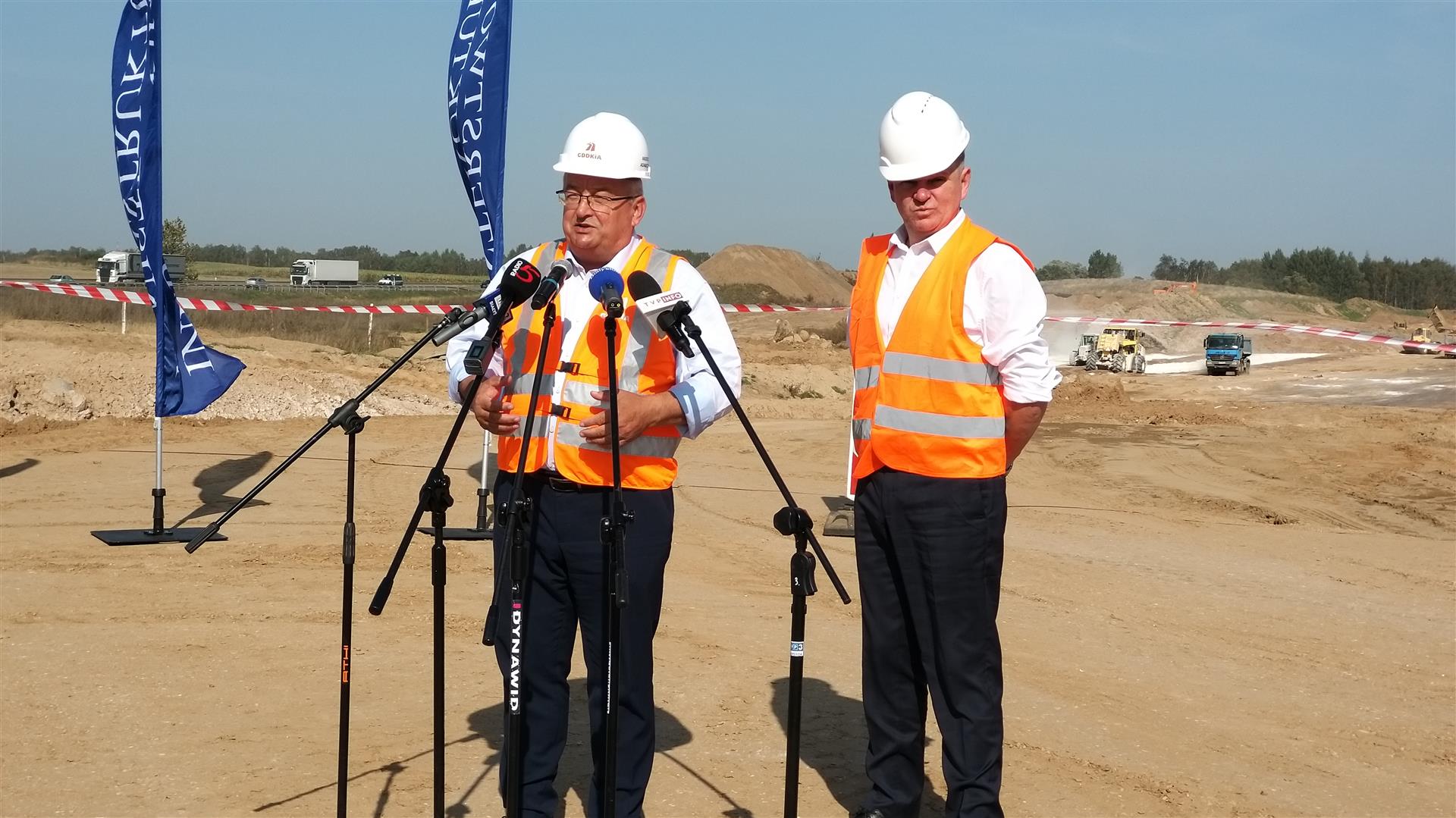 Adamczyk: budowa drogi Via Baltica idzie w bardzo dobrym tempie