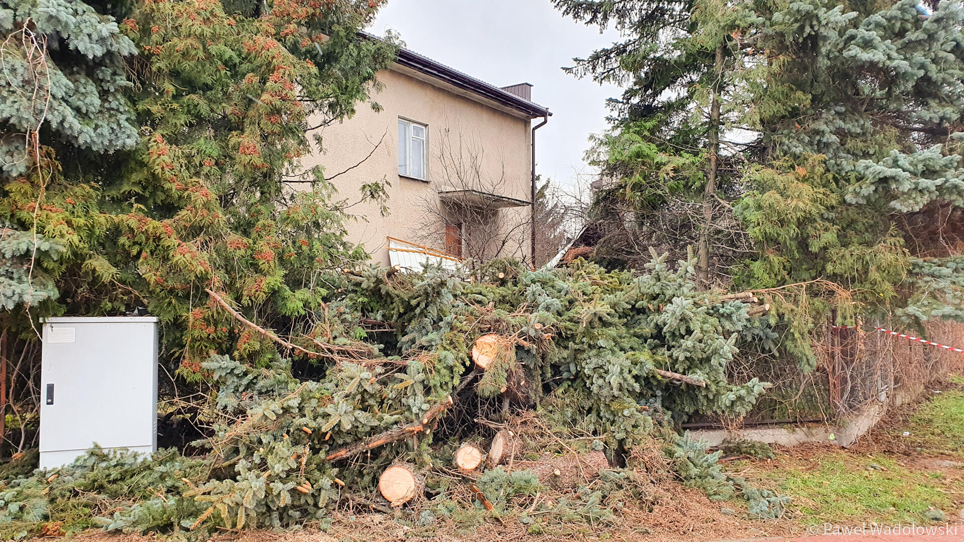 Kilkadziesiąt razy interweniowali strażacy po nawałnicy, która przeszła przez region