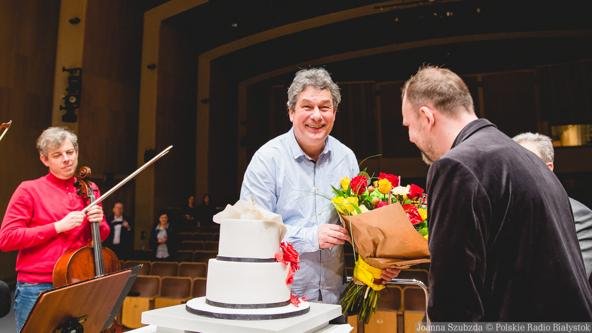 60. urodziny maestro Mirosława Jacka Błaszczyka na scenie Filharmonii [zdjęcia]