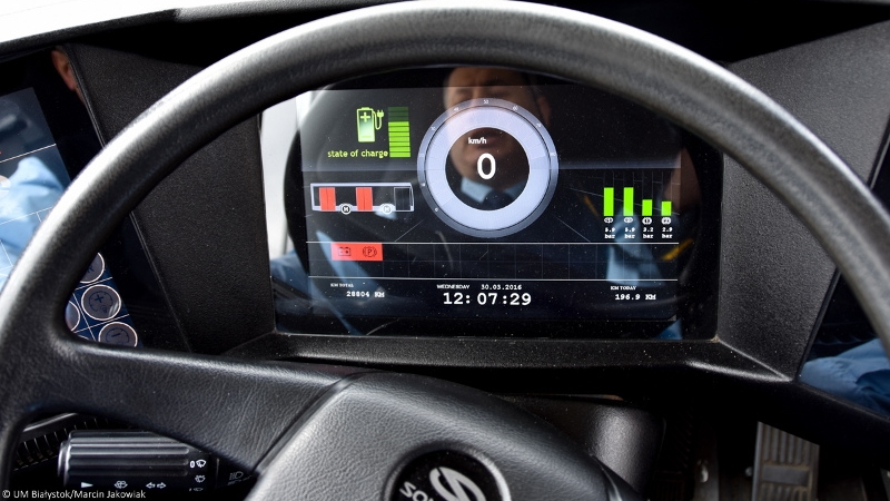 W Łomży może powstać stacja zasilania autobusów elektrycznych na wodór