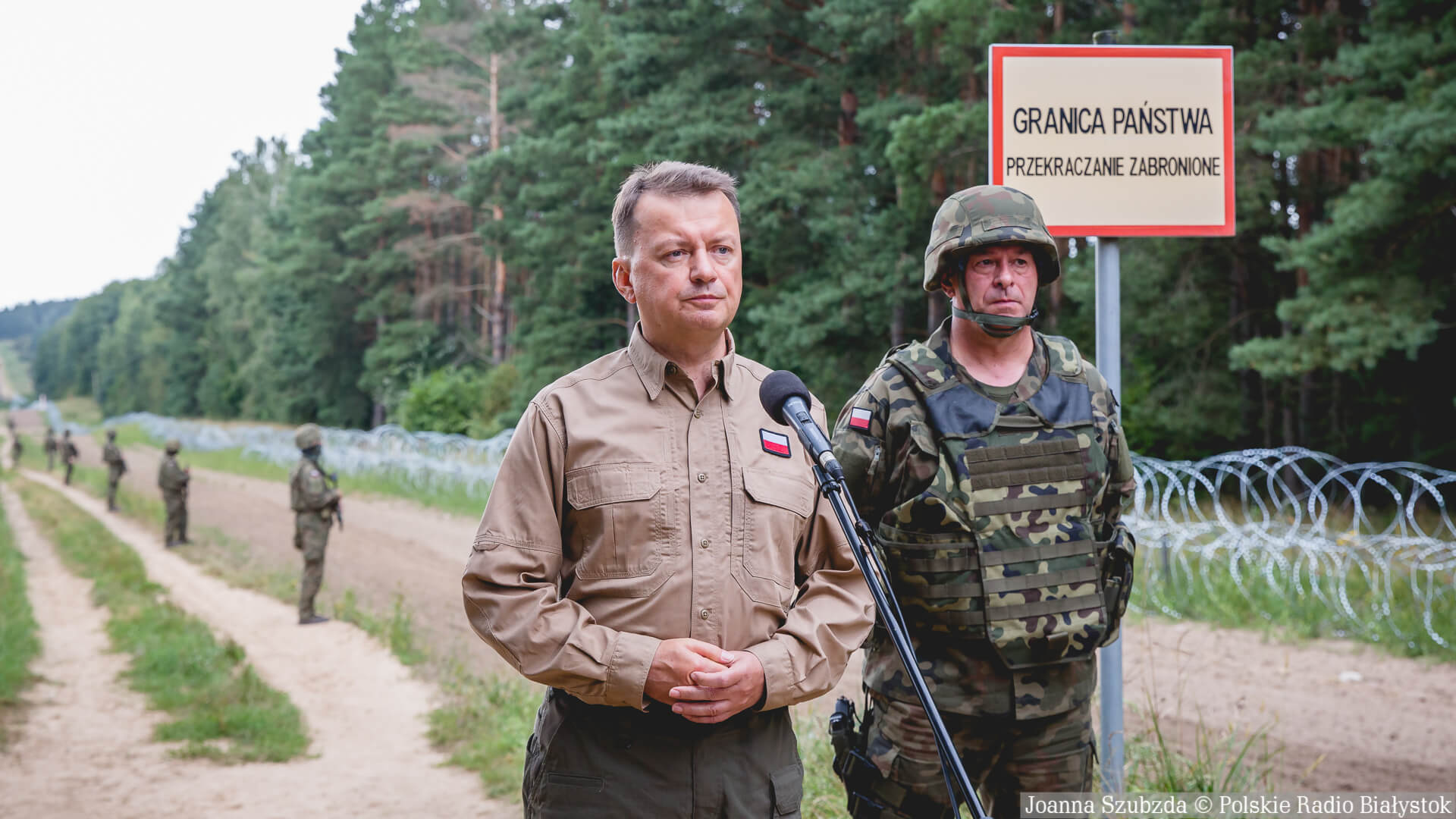 Jeszcze w tym tygodniu rozpoczną się prace nad budową płotu na granicy polsko-białoruskiej [zdjęcia, wideo]