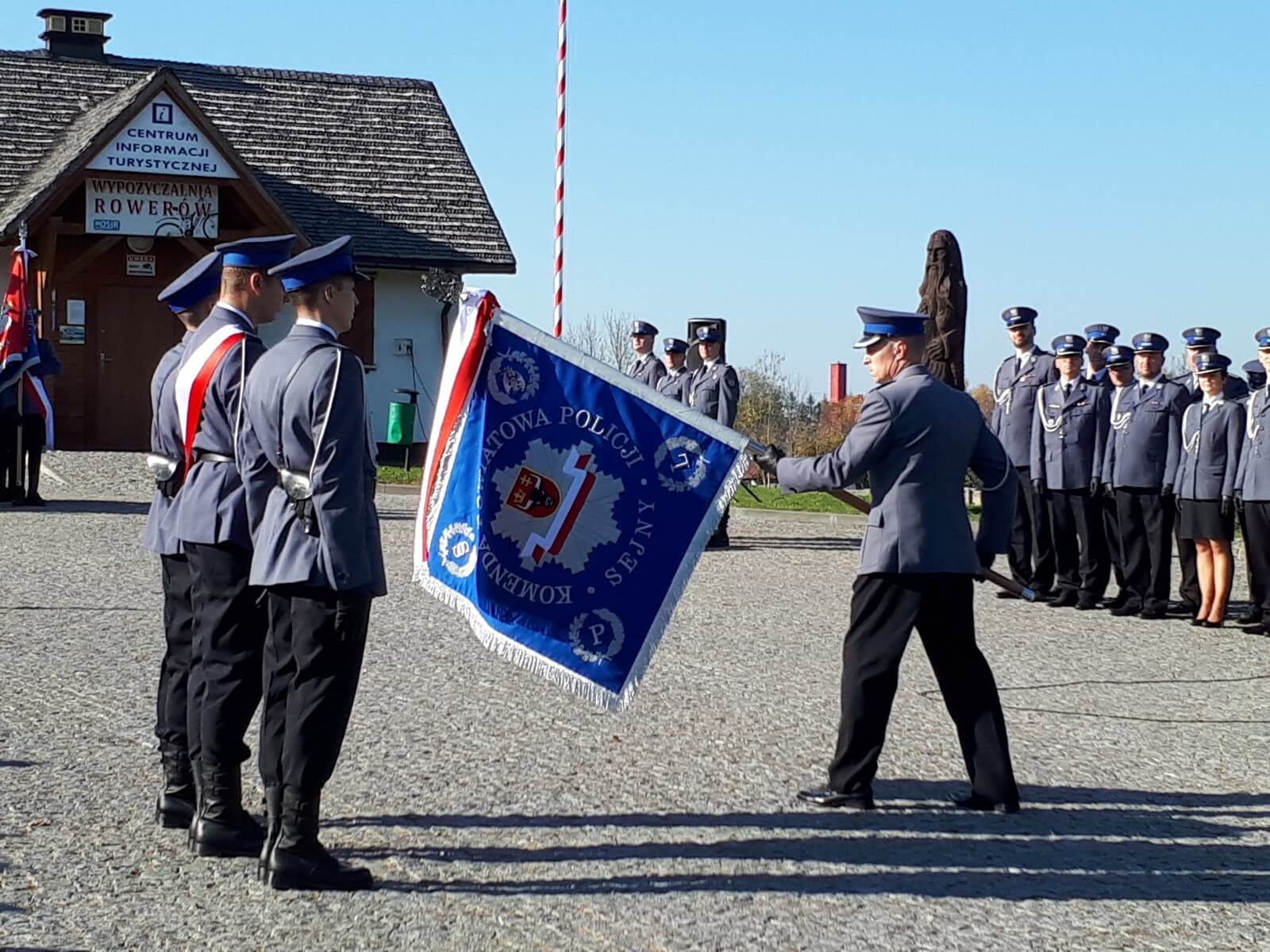 Komenda Powiatowa Policji w Sejnach ma już swój sztandar