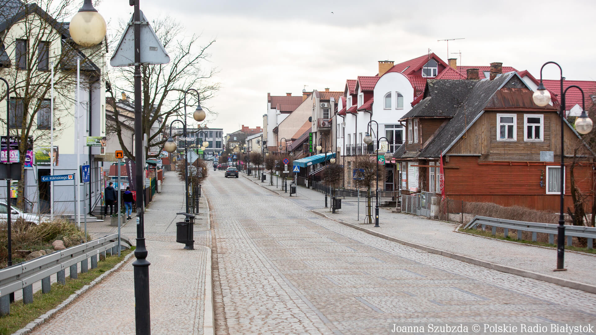 Turystyczny Augustów opustoszał z powodu zagrożenia epidemicznego [zdjęcia]