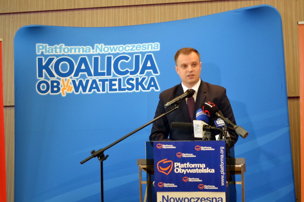 Mariusz Szmidt kandydatem PO i Nowoczesnej na prezydenta Suwałk