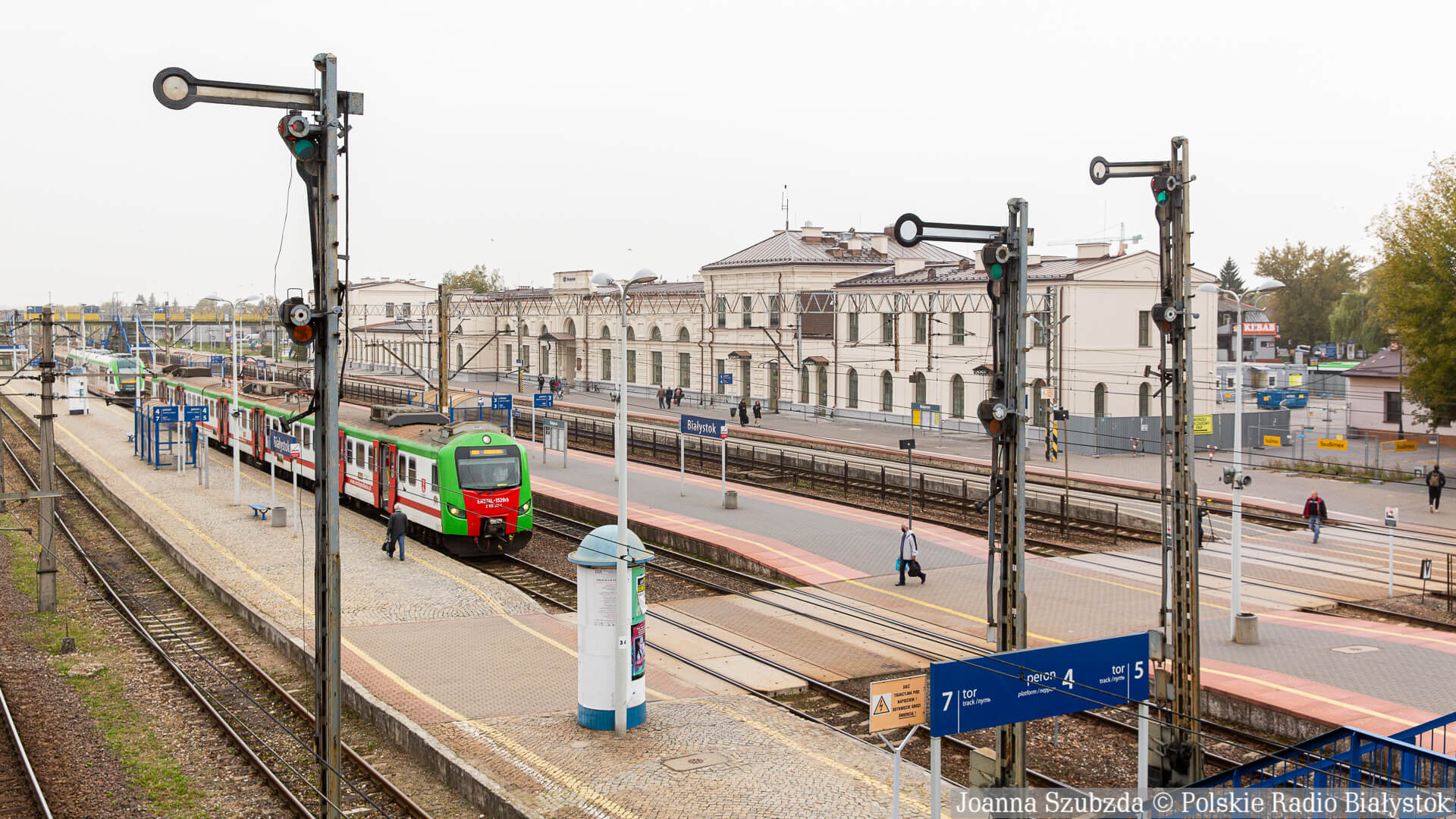 Przebudowa stacji kolejowej w Białymstoku - jeden z elementów modernizacji linii Rail Baltica