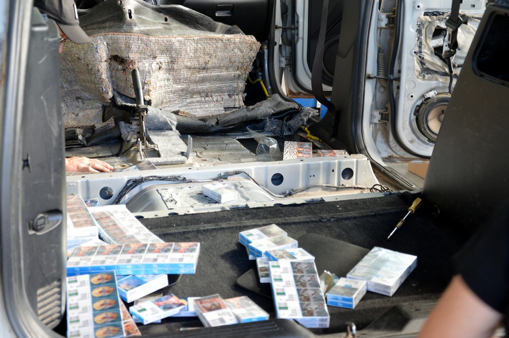 Nielegalne papierosy w Budzisku - prawie 23 tys. paczek