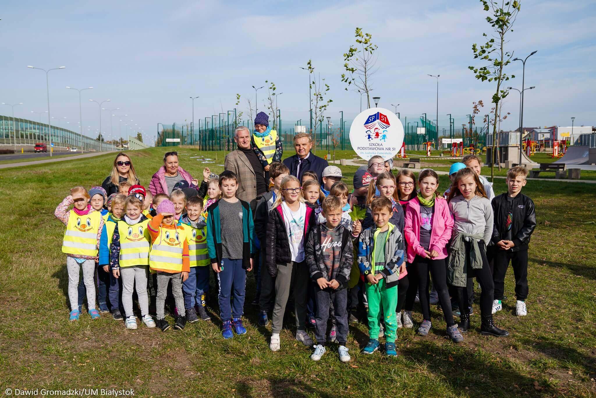 Pierwsze sadzenie platanów w Białymstoku [zdjęcia]