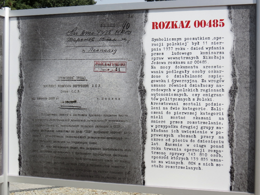 "Operacja polska NKWD 1937-1938" - wystawa w centrum Białegostoku [zdjęcia]