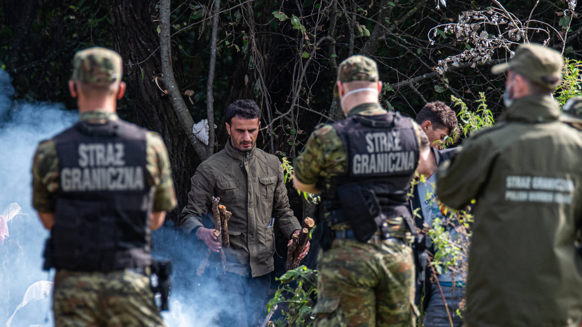 Po białoruskiej stronie granicy wciąż koczują 24 osoby - informuje straż graniczna
