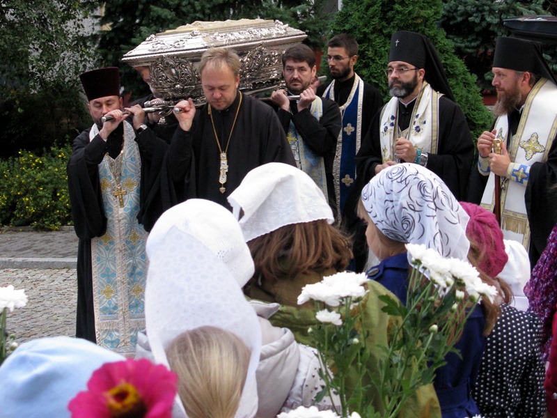 Białostockie uroczystości związane z 25. rocznicą przeniesienia relikwii św. Gabriela