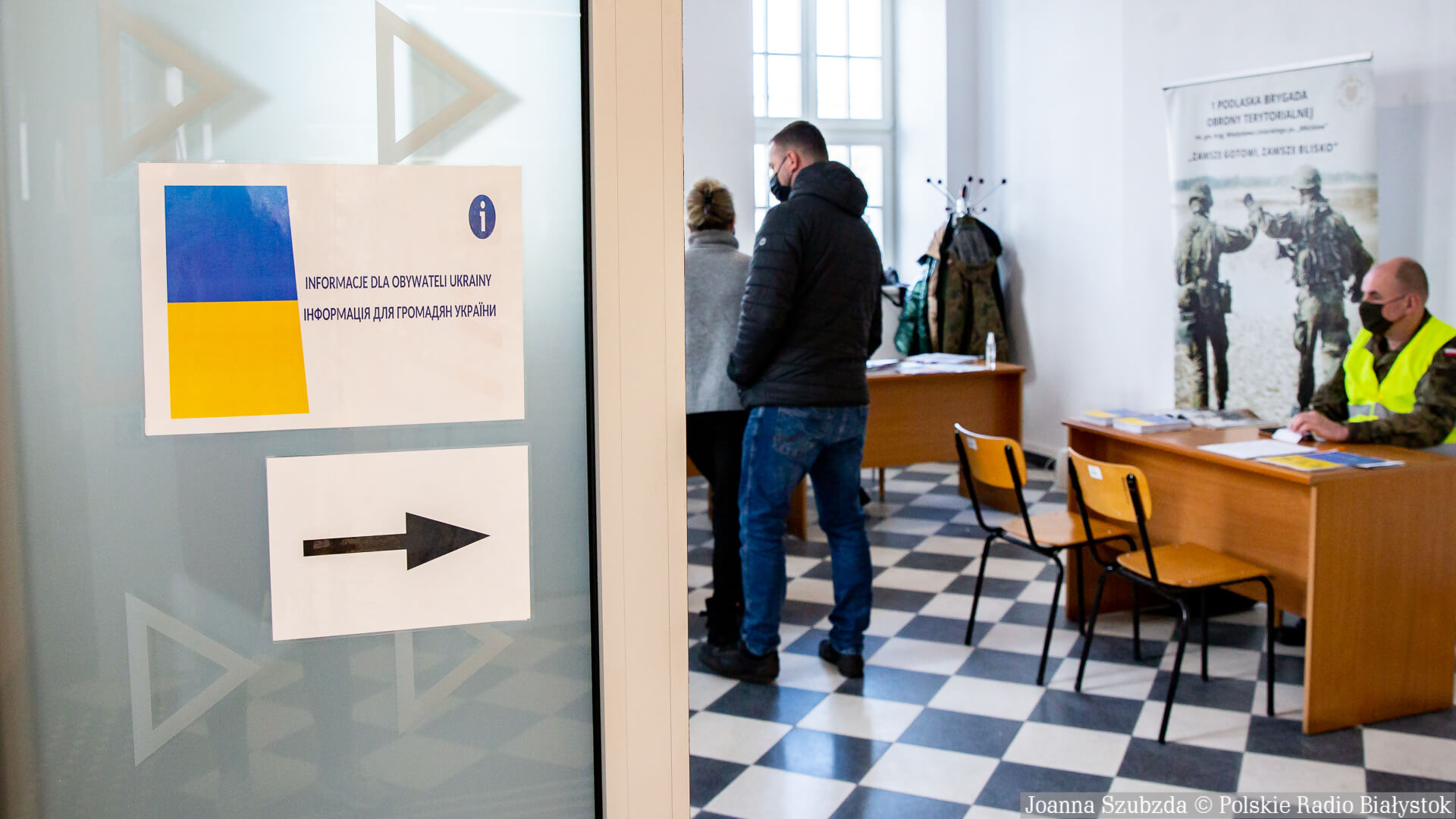 Już ponad 8 tys. uchodźców z Ukrainy obsłużył punkt recepcyjny na białostockim dworcu PKP