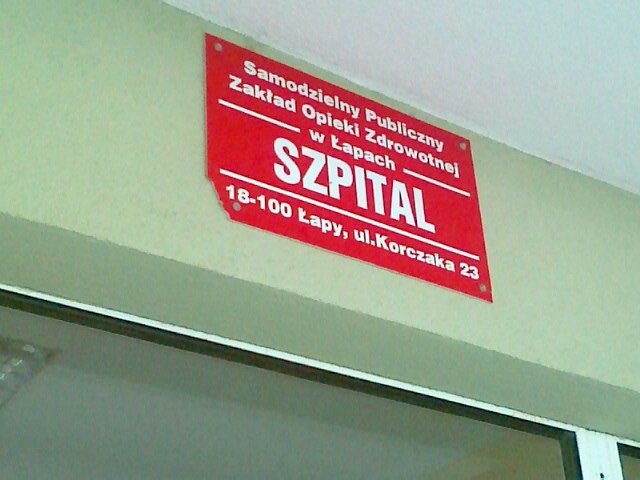 Szpital w Łapach spłaci wierzycielom najpilniejsze zobowiązania