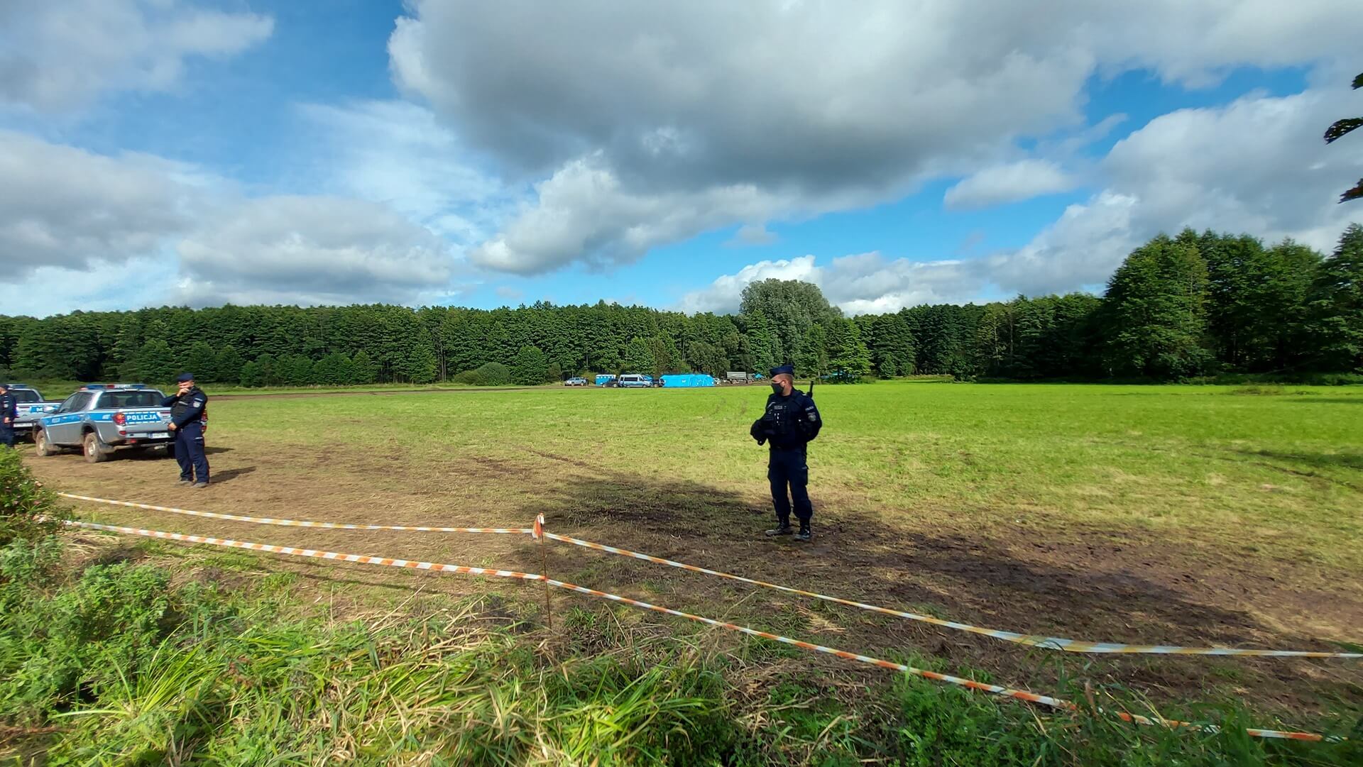 Straż Graniczna: po białoruskiej stronie granicy nadal koczuje ponad 20 osób