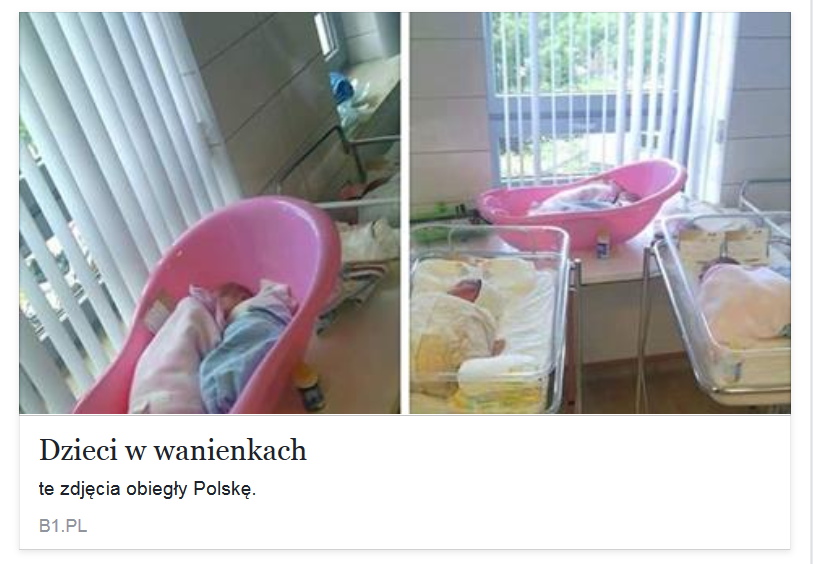 W szpitalu wojewódzkim w Białymstoku brakuje miejsc dla noworodków - dyrekcja musi szybko przedstawić rozwiązanie