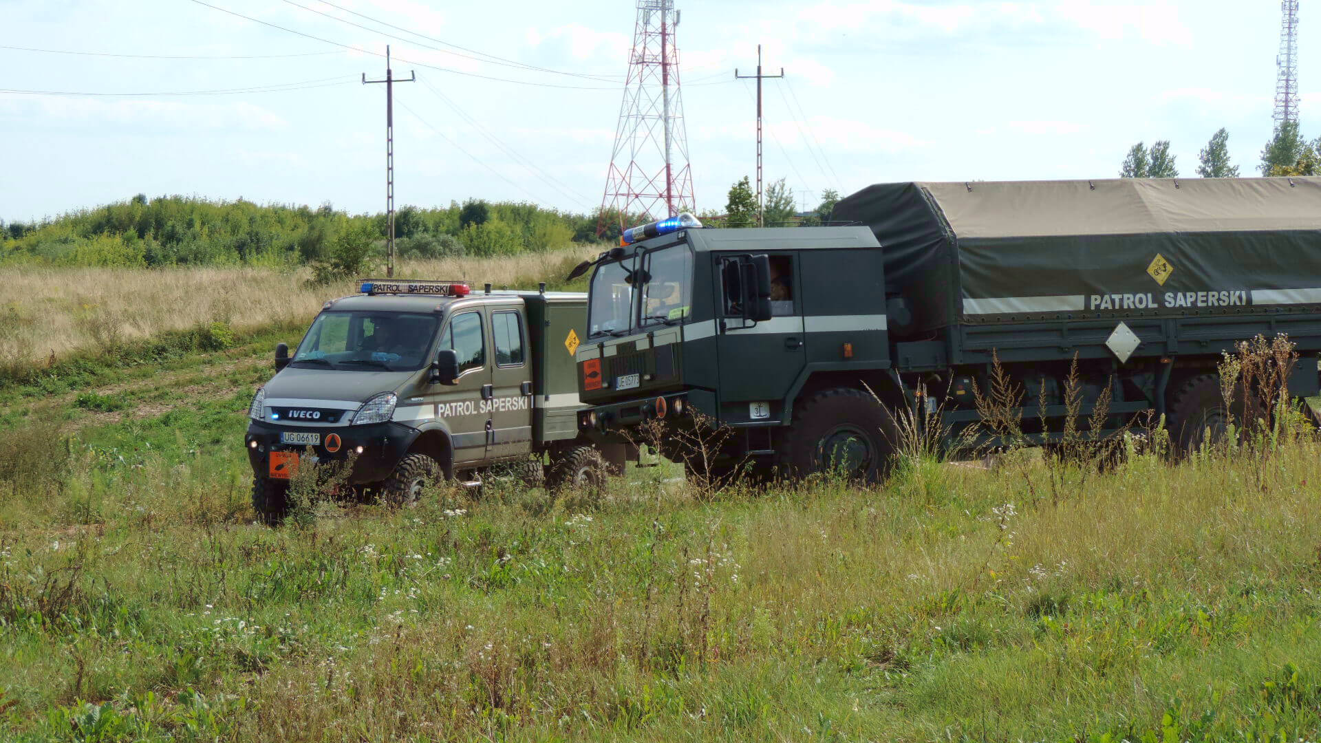 Niewybuch w Łomży znaleziony podczas prac na prywatnej działce