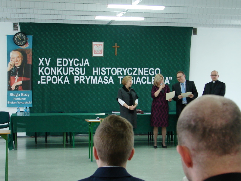 Uczniowie z Zambrowa i Wysokiego Mazowieckiego najlepiej znają "Epokę Prymasa Tysiąclecia"