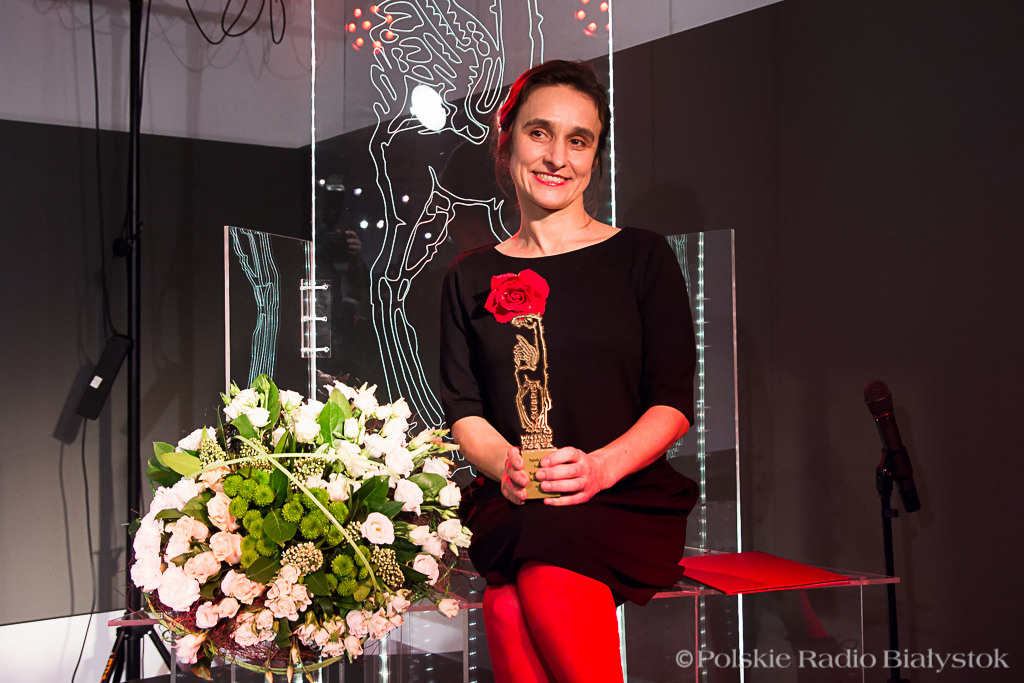 Aneta Prymaka-Oniszk została laureatką Nagrody Literackiej Prezydenta Białegostoku im. Wiesława Kazaneckiego