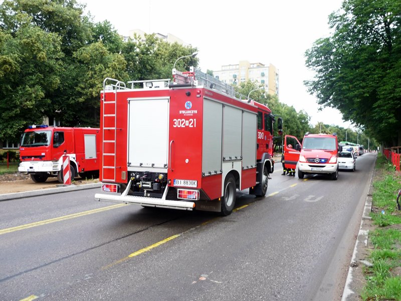 Interwencje podlaskich policjantów i strażaków w świąteczny weekend - podsumowanie