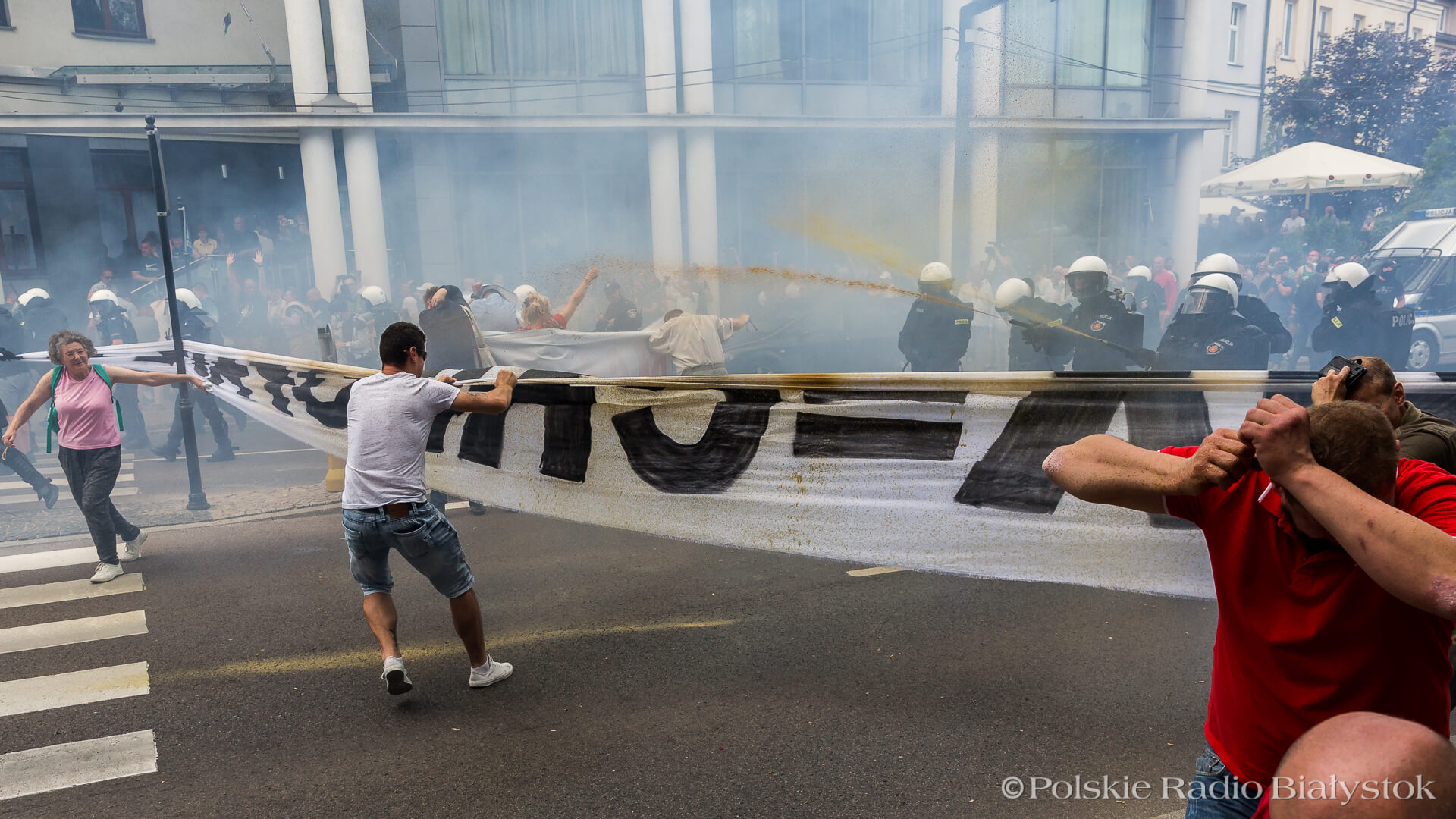 Incydenty podczas I Marszu Równości w Białymstoku