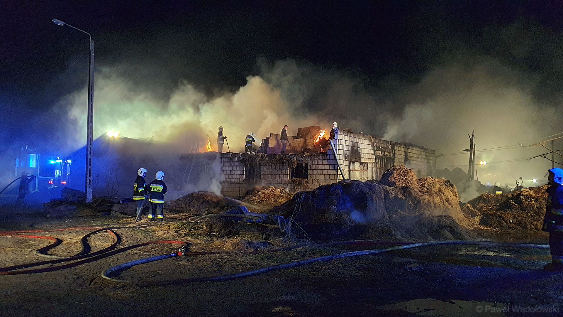 Strażacy gasili około 50 pożarów lasów i traw. Duży pożar pod Grajewem [zdjęcia, wideo]