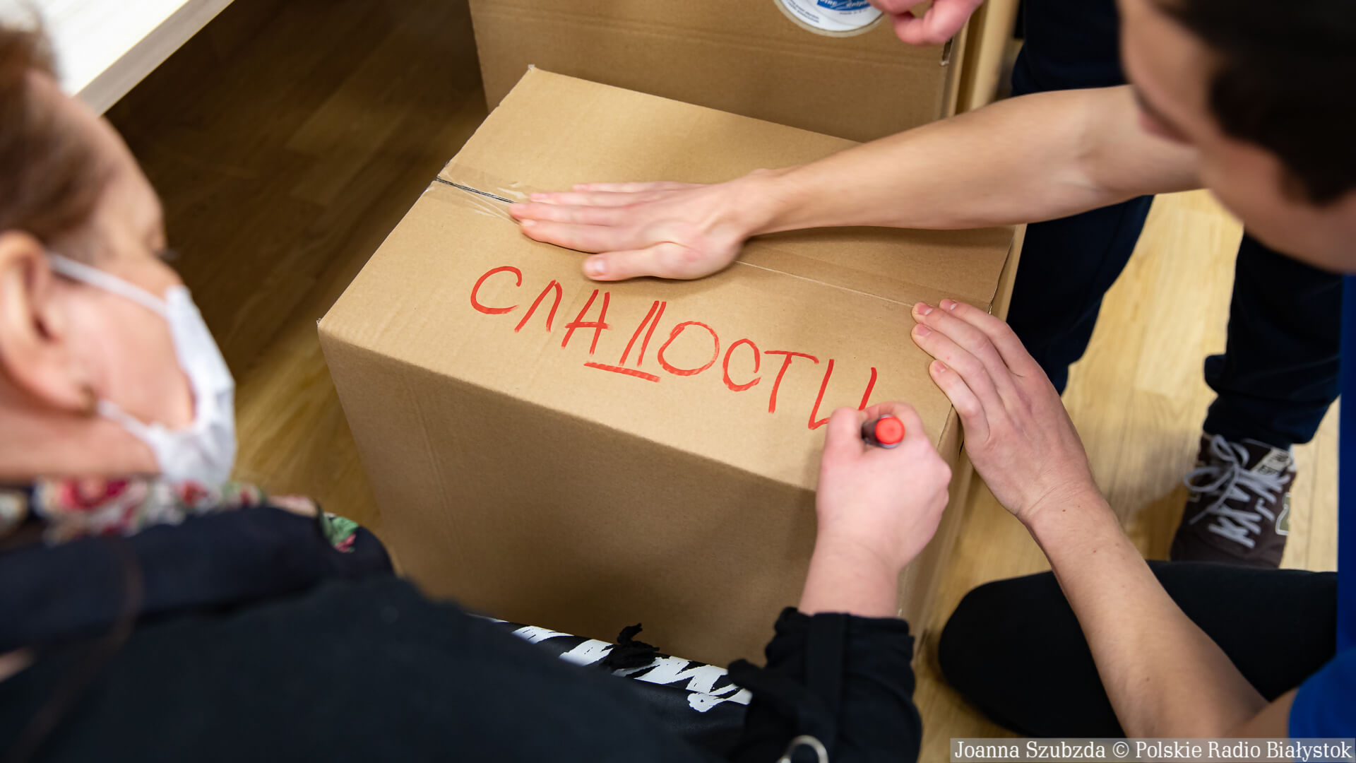 Działacze Polski 2050 apelują w Podlaskiem o pomoc dla Ukraińców