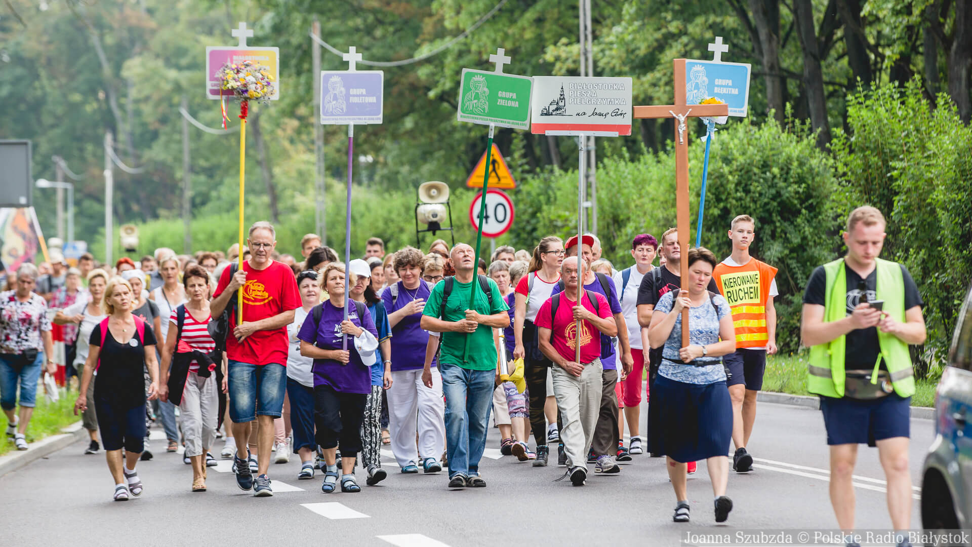 Pielgrzymi z Białegostoku wyruszyli na Jasną Górę [zdjęcia, wideo]