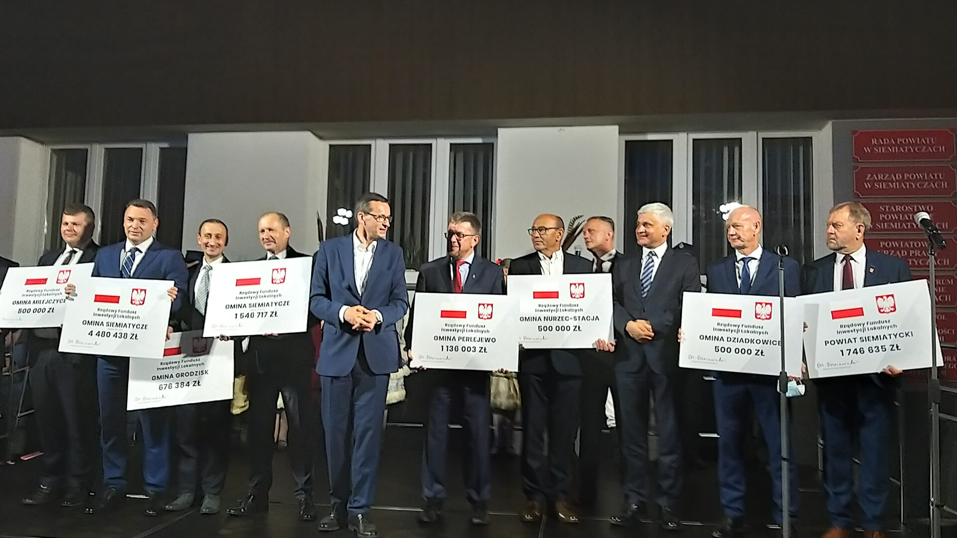 Premier odwiedził Siemiatycze [zdjęcia]