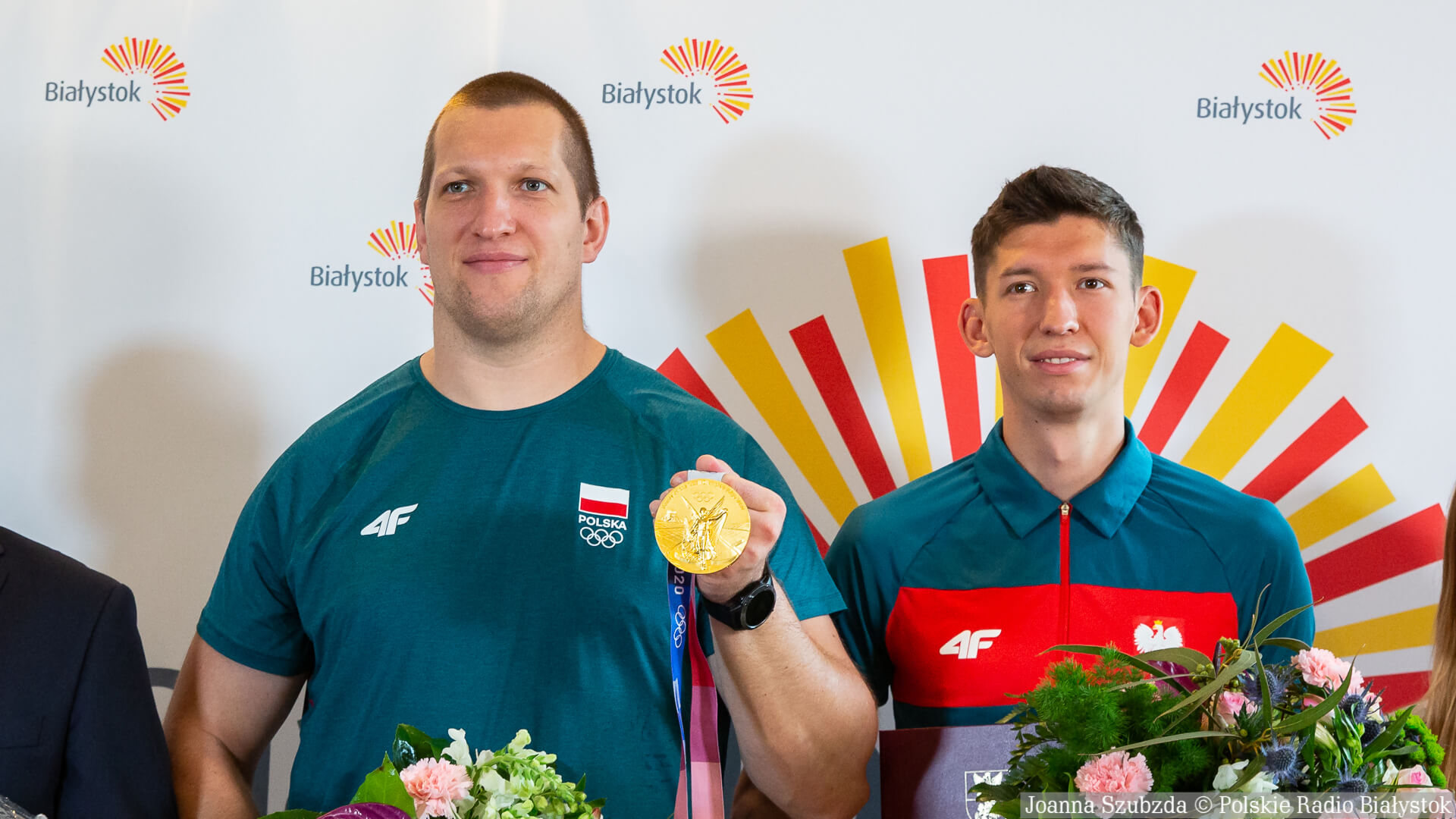 Podlascy olimpijczycy są już w Białymstoku. Spotkali się z prezydentem miasta i marszałkiem woj. podlaskiego [zdjęcia]