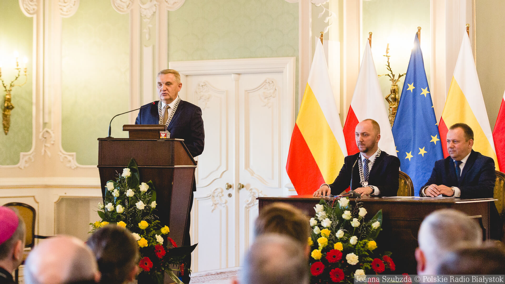 Pierwsza sesja Rady Miasta Białystok - prezydent i radni złożyli ślubowanie [zdjęcia]