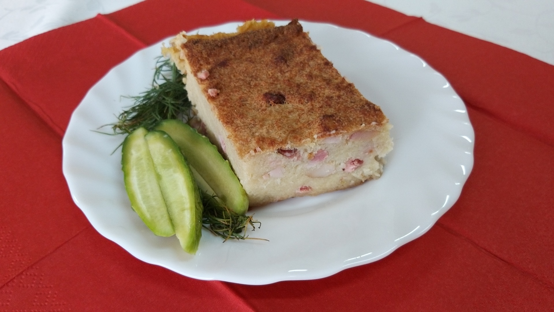 Mniam, mniam, czyli pyszna Suwalszczyzna - Babka ziemniaczana z żeberkami