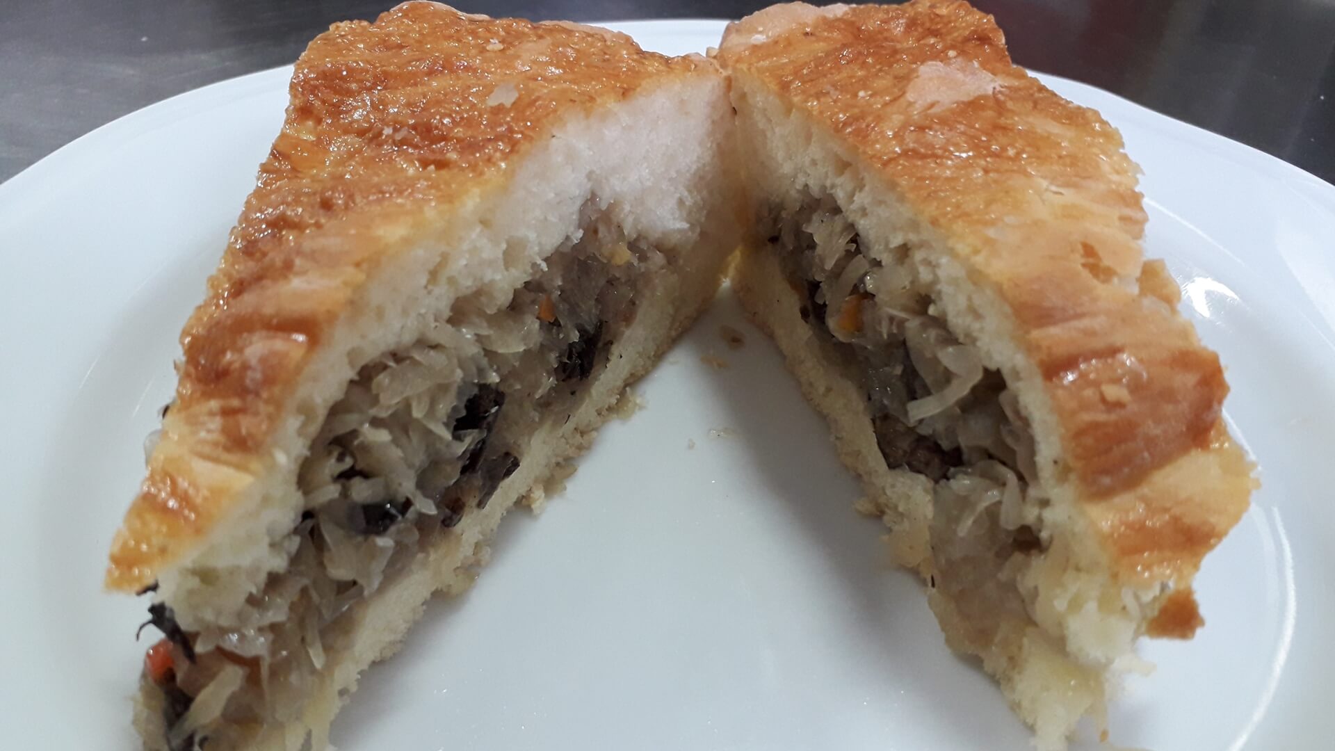 Kulebiak - przepis Elżbiety Fleks z Wólki Nadbużnej koło Siemiatycz