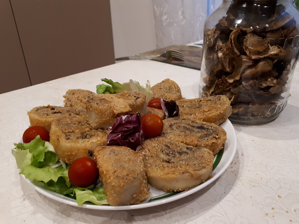 Roladki grzybowe - przepis Jana Dmitruka z Mielnika