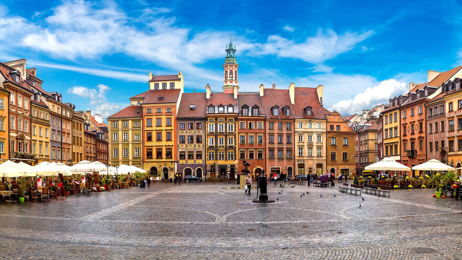 Raport: Warszawa szybciej wraca do stanu sprzed pandemii niż Frankfurt czy Mediolan