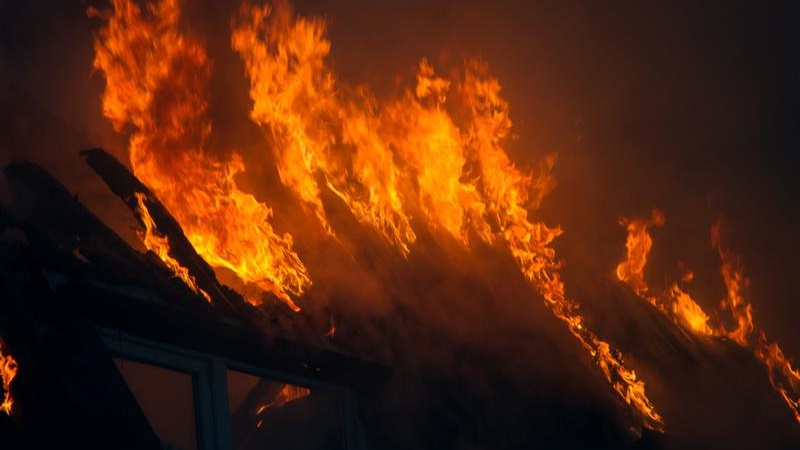 Pożar domu w gminie Filipów. Nie żyje starsza kobieta