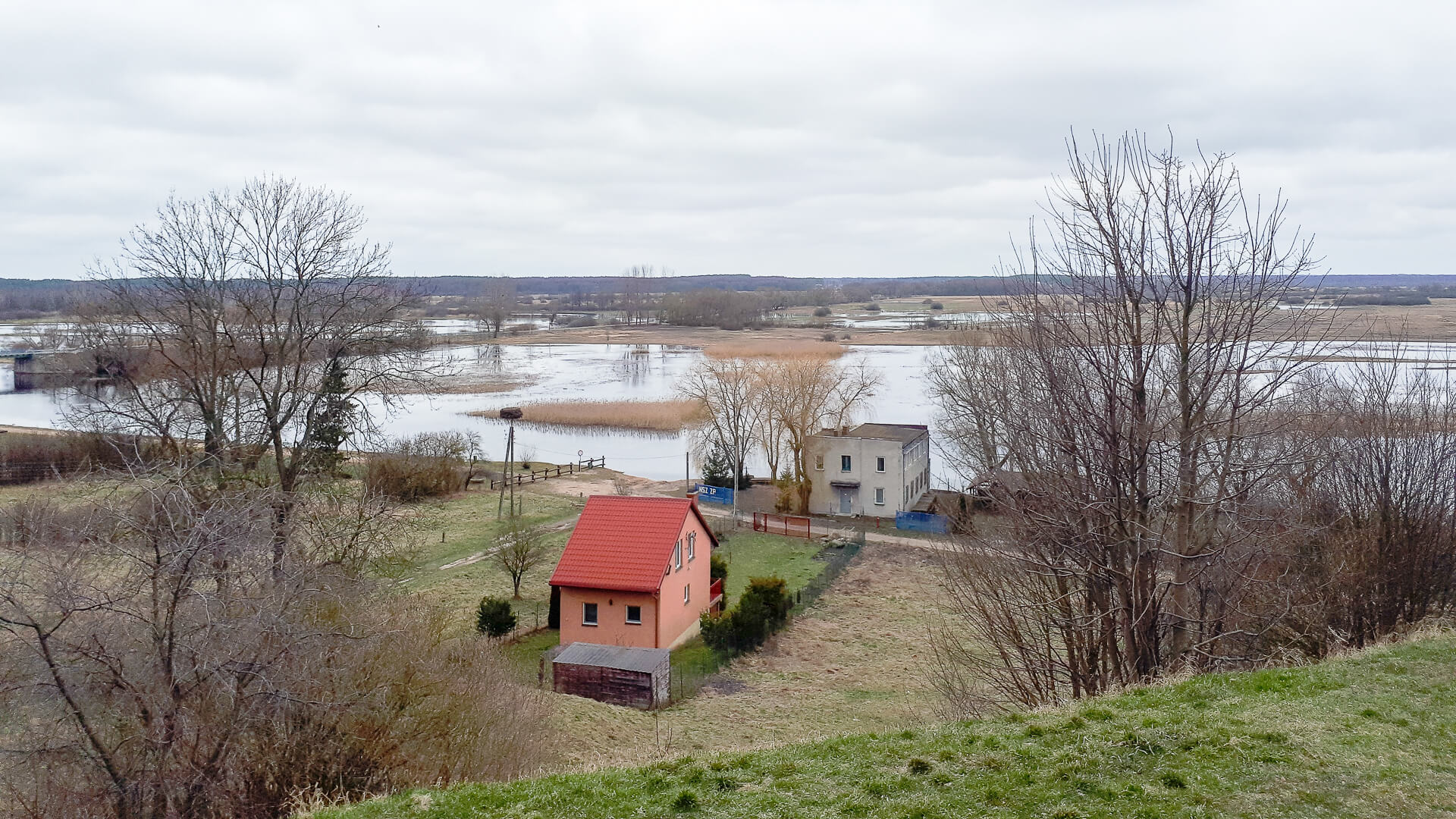 Protest biebrzańskich rolników