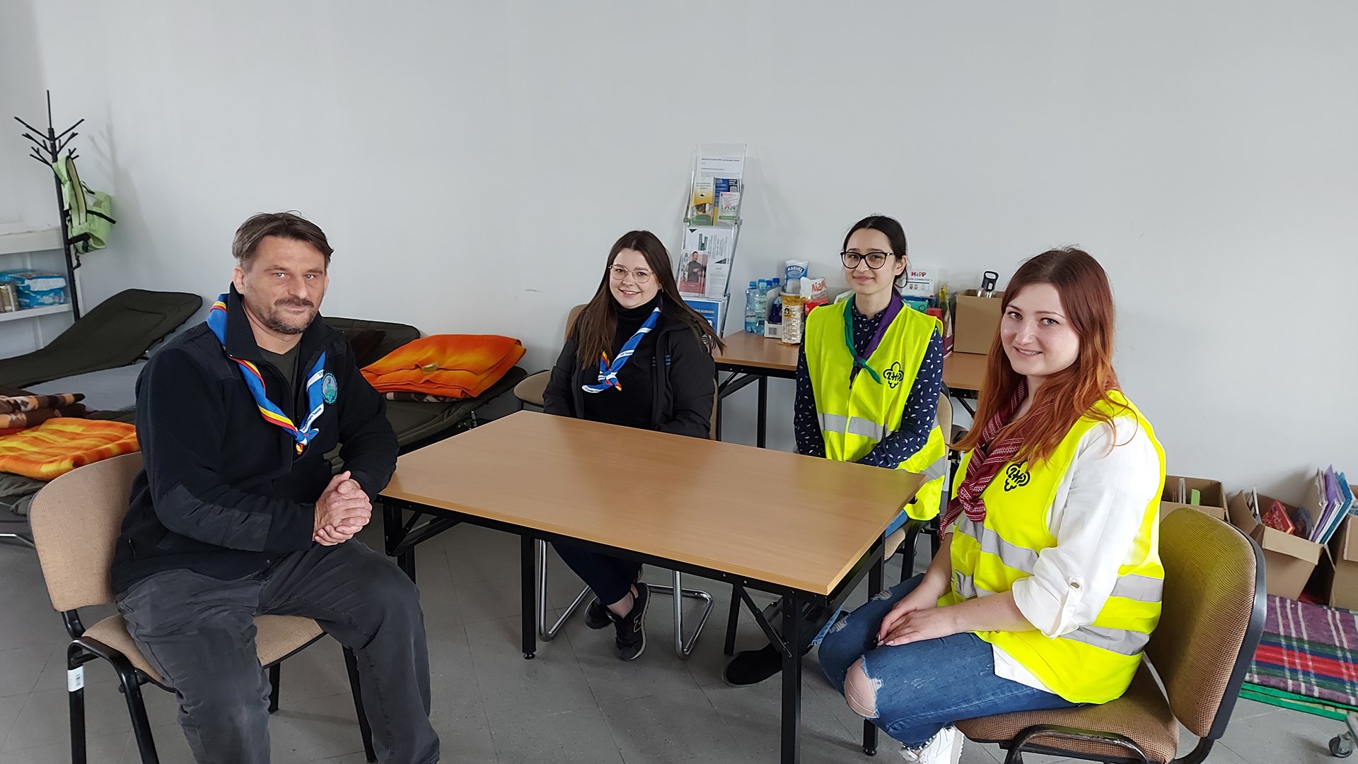 Związek Harcerstwa Polskiego pomaga uchodźcom