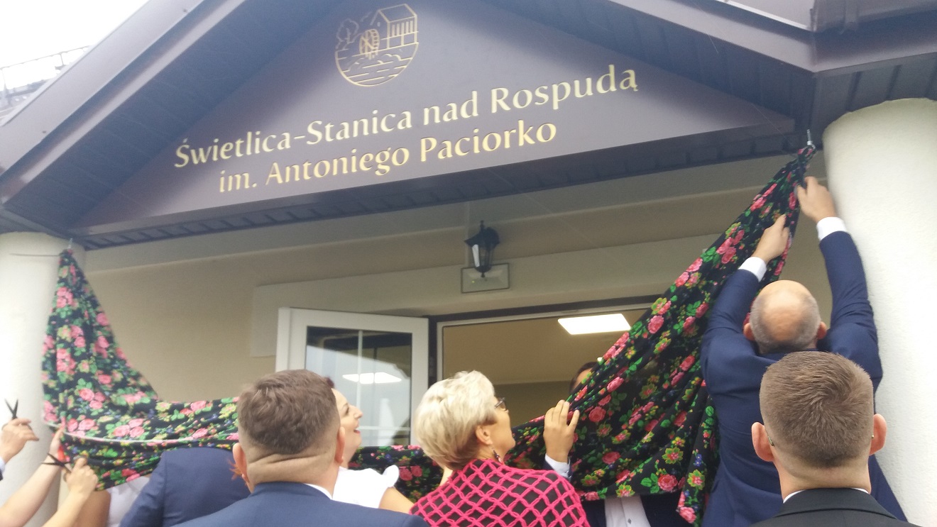 W miejscowości Małe Raczki otwarto wiejską świetlicę