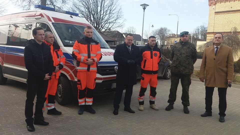 Suwalscy ratownicy i farmaceuci będą pomagać uchodźcom z Ukrainy