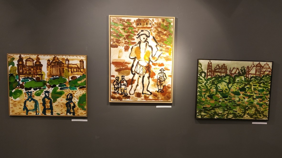 Wernisaż malarstwa Mariusza Woszczyńskiego w Centrum Sztuki Współczesnej w Suwałkach