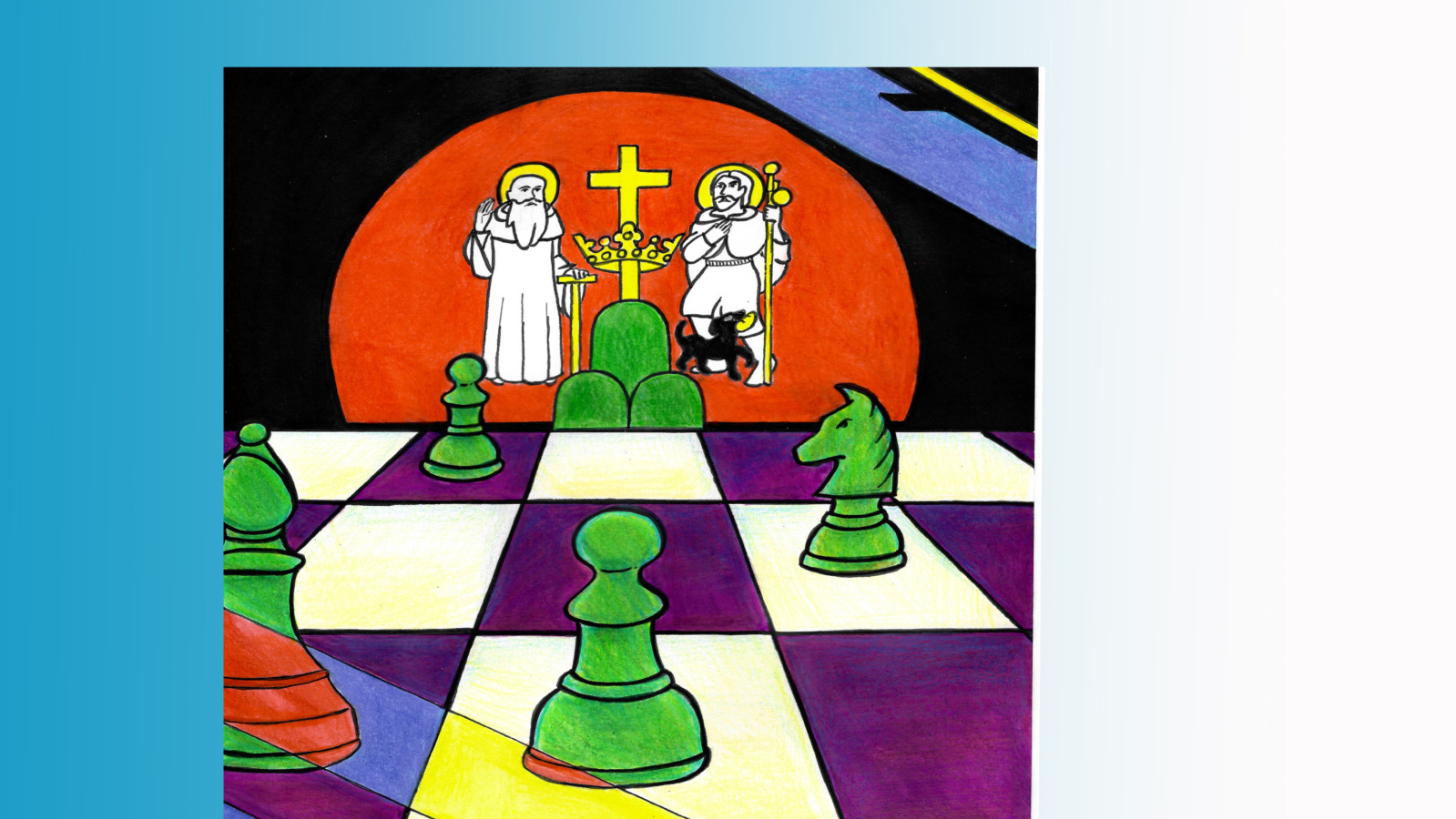 Szachowa gra miejska. Przez zabawę będą zgłębiali historię miasta