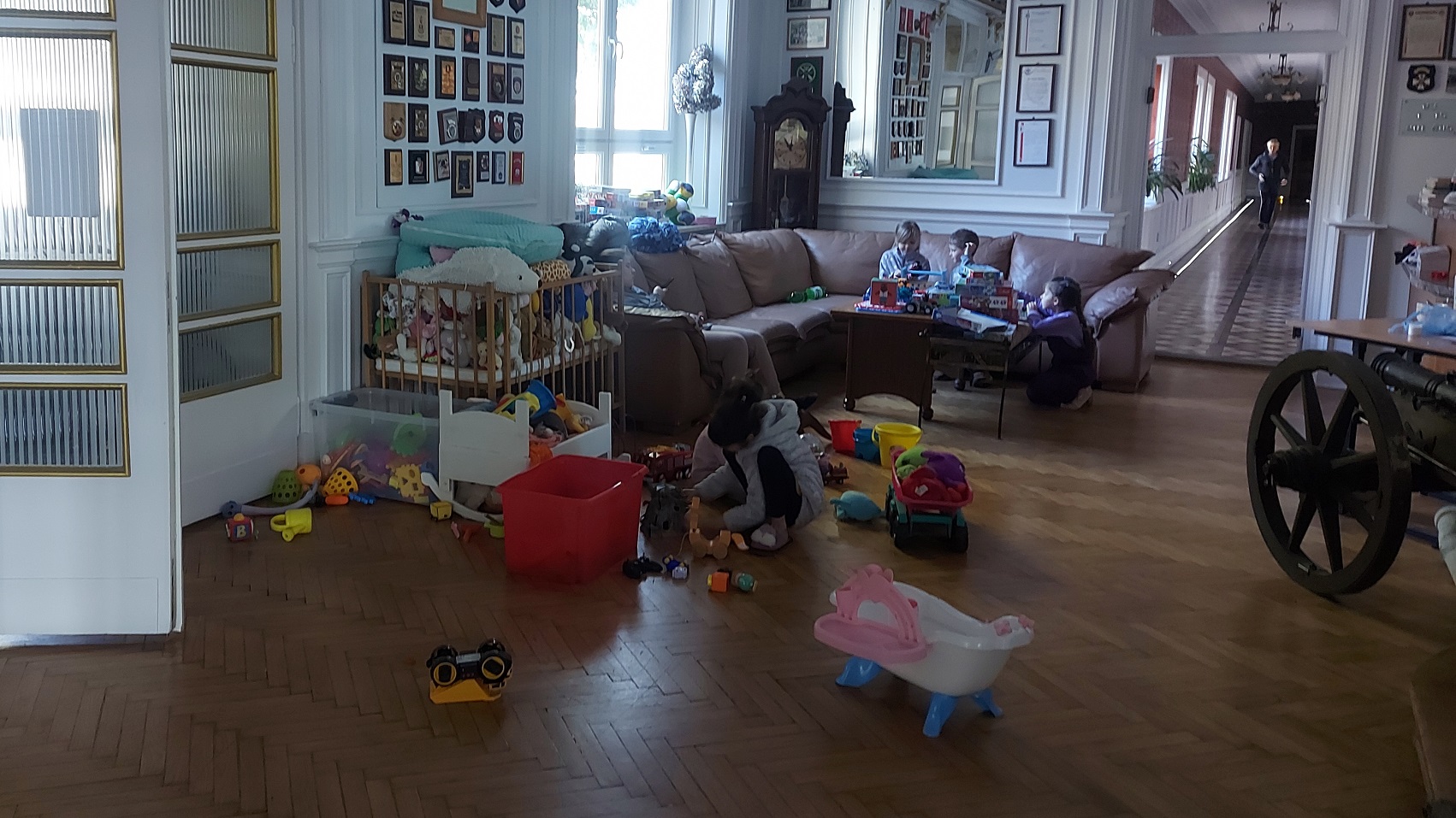 Prawie 300 uchodźców z Ukrainy znalazło schronienie w Oficerskim Yacht Clubie w Augustowie