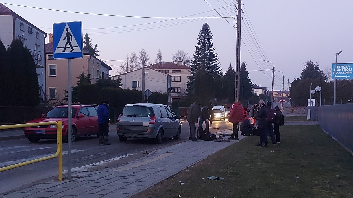 Do trzech lat więzienia grozi mężczyźnie, który na przejściu dla pieszych potrącił trzyosobową rodzinę