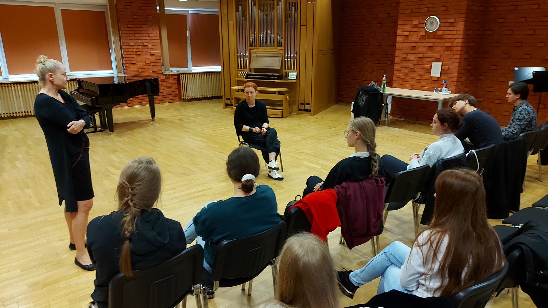 Przyszli śpiewacy operowi uczyli się w Suwałkach, jak połączyć ruch ze słowem