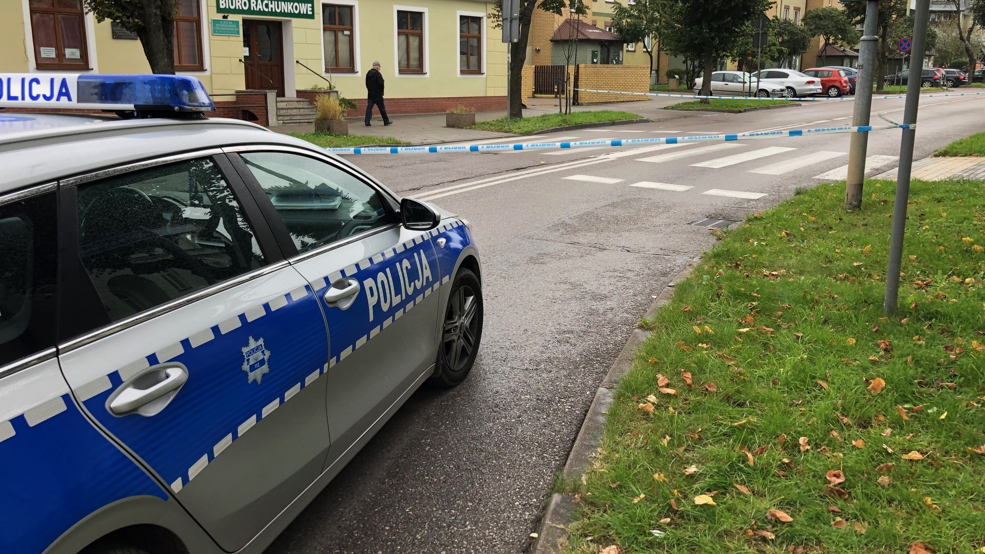 Do potrącenia kobiety na przejściu dla pieszych doszło na ulicy Emilii Plater w Suwałkach