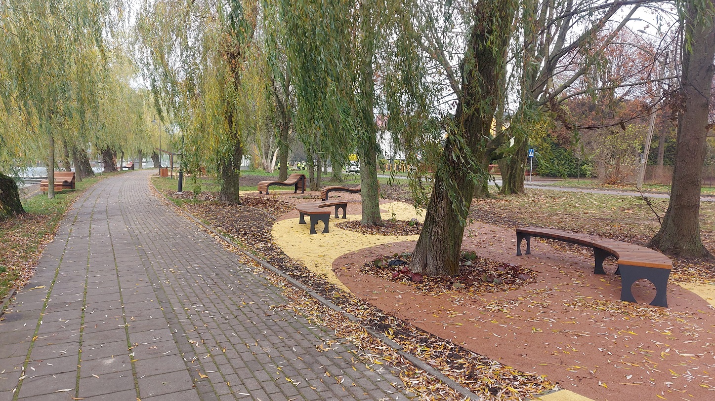 Mieszkańcy Augustowa mogą korzystać już z nowej strefy relaksu