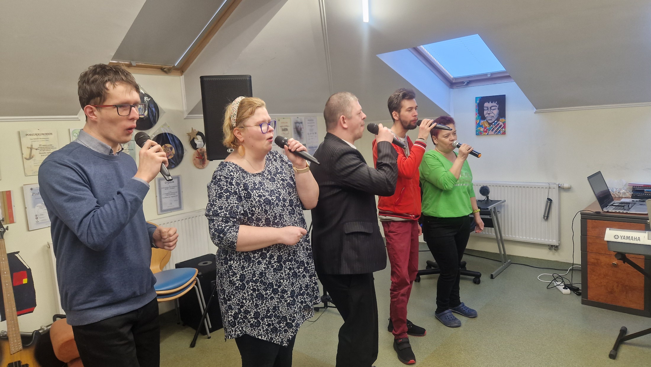 Niepełnosprawni podopieczni Środowiskowego Domu Samopomocy nagrają płytę ze swoimi utworami